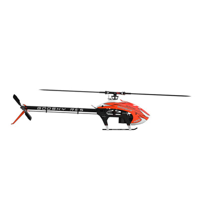 Goosky Legend RS5 Helicopter Kit w/ AZ Blades - Orange