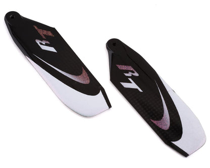 RotorTech 71mm "Ultimate" Tail Rotor Blade Set - OMP M4/Goosky RS4/Venom/Raw 420 (B-surface)