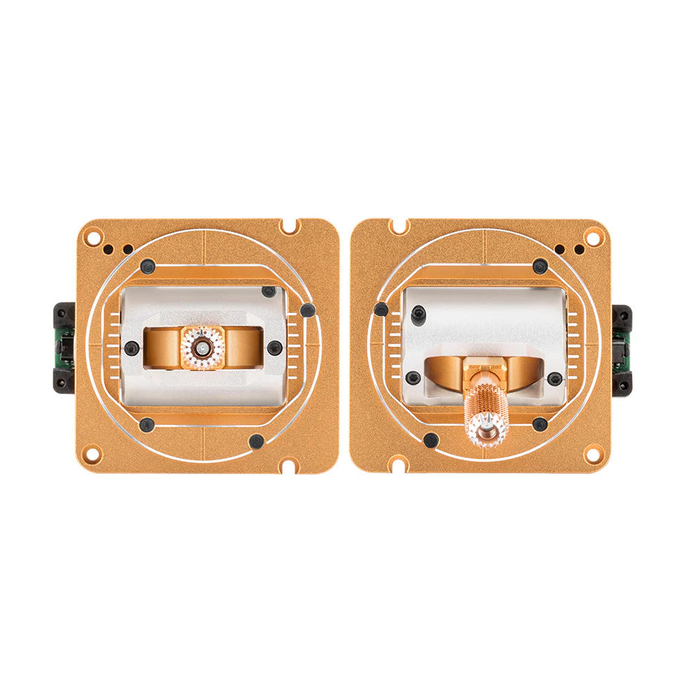 AG02 CNC Hall Gimbals for TX15 & TX16S & Boxer Radio - Gold