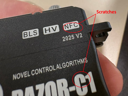 THETA RAZOR-C1 NFC HV Standard Cyclic Brushless Servo - Cosmetic Scratch