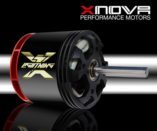 XNOVA 4535-520KV Lightning Series Motor – Shaft A for Kraken / Raw 700 / ILGoblin 700