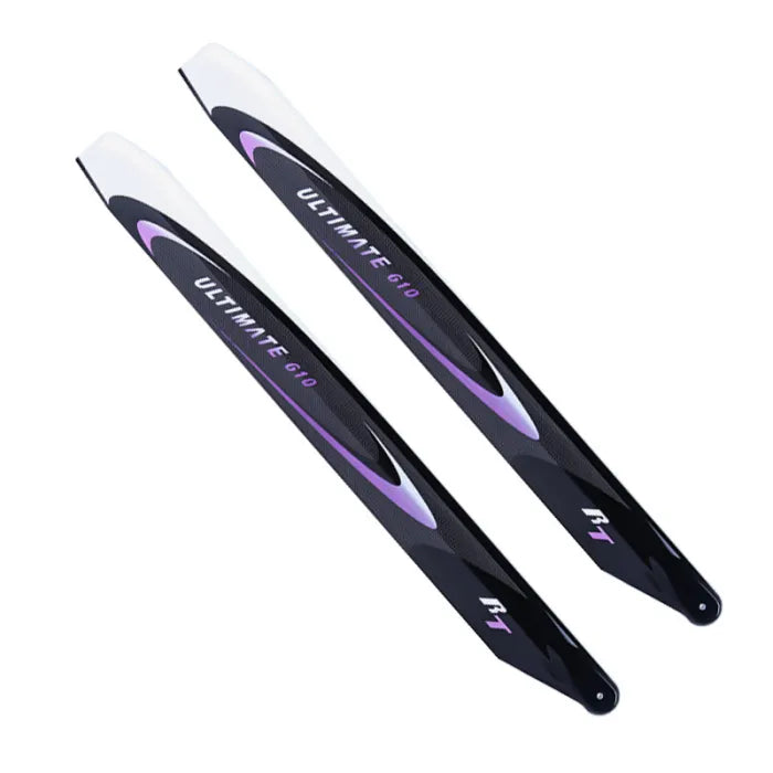 RotorTech 610mm "Ultimate" Flybarless Main Blade Set - OMP M6/Goosky RS6/ Tron 5.8