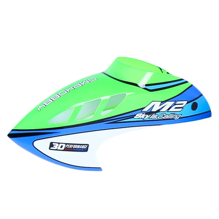 OMPHOBBY M2 V3 PRO Canopy Set - Velocity Green