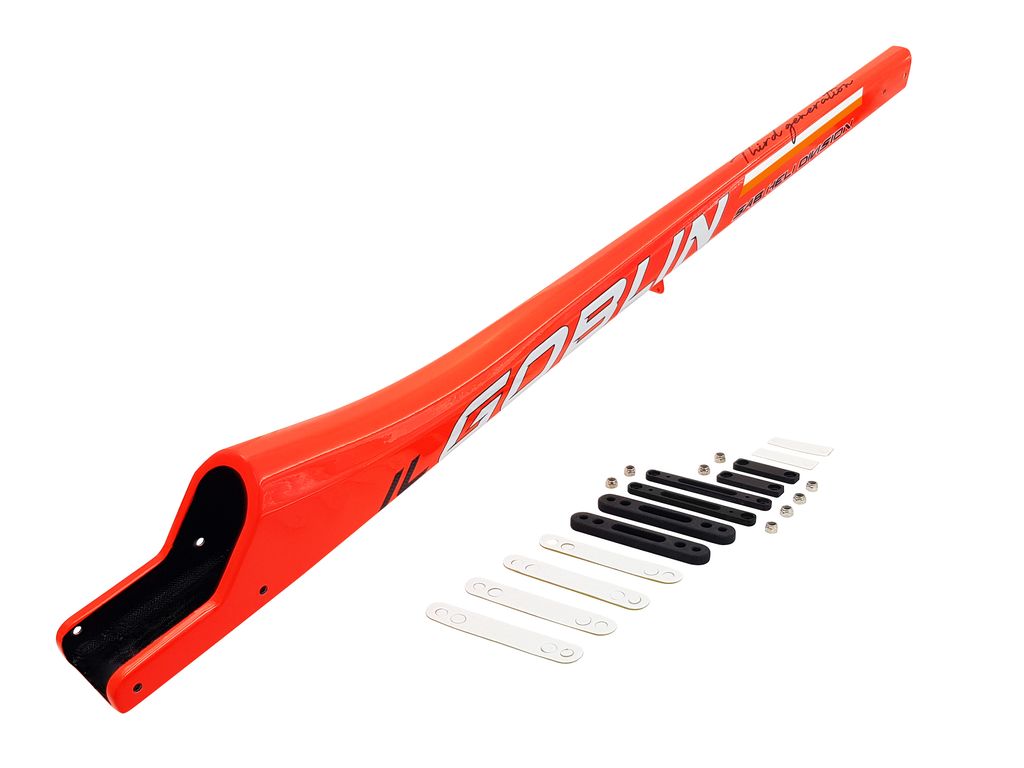 Carbon Fiber Tail Boom Orange - ILGoblin 520 Pro