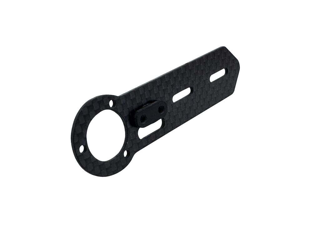Carbon Fiber Tail Side Plate - iLGoblin 420 Pro
