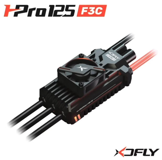 XDFly HPro 125A HV ESC (6–14S w/ SBEC) (F3C Edition for 600-700 Helicopters) *** Free gift ***