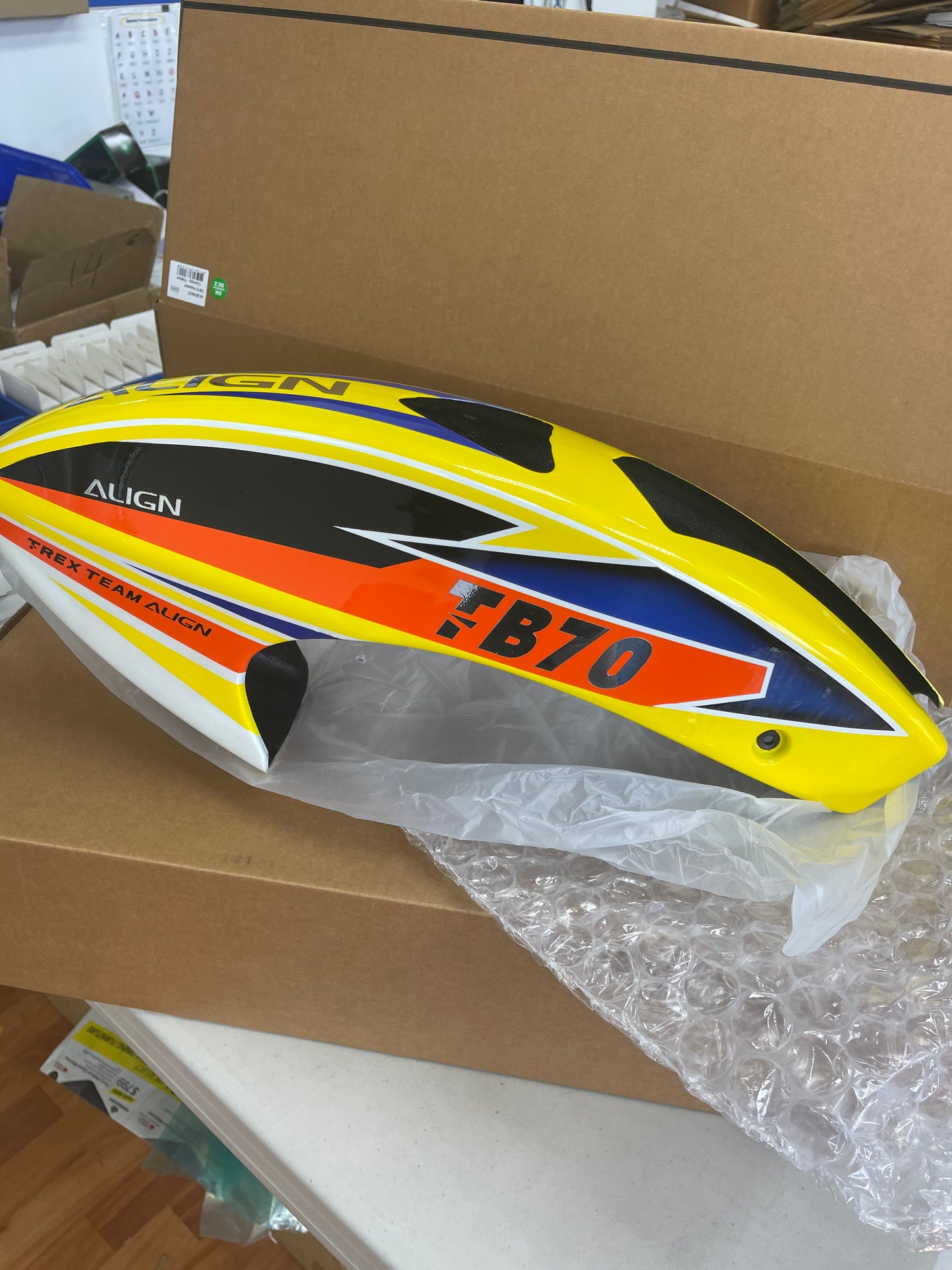 Align TB70 Painted Canopy - Yellow