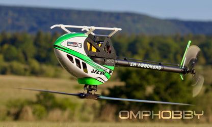 OMPHobby M7R Helicopter Kit (w/ main & tail blades) - Green