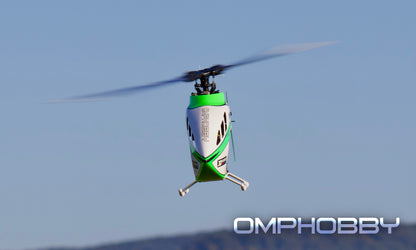 OMPHobby M7R Helicopter Kit (w/ main & tail blades) - Green