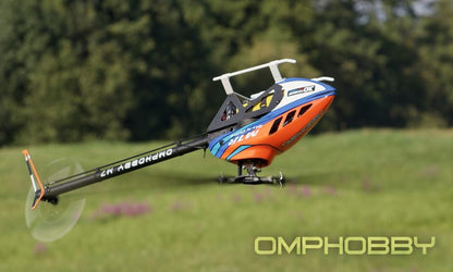 OMPHobby M7R Helicopter Kit (w/ main & tail blades) - Orange