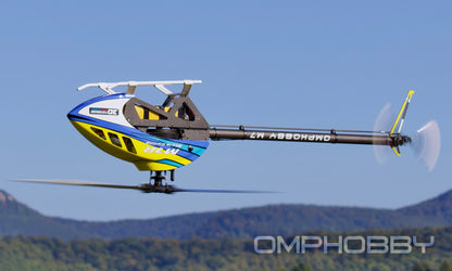 OMPHobby M7R Helicopter Kit (w/ main & tail blades) - Yellow