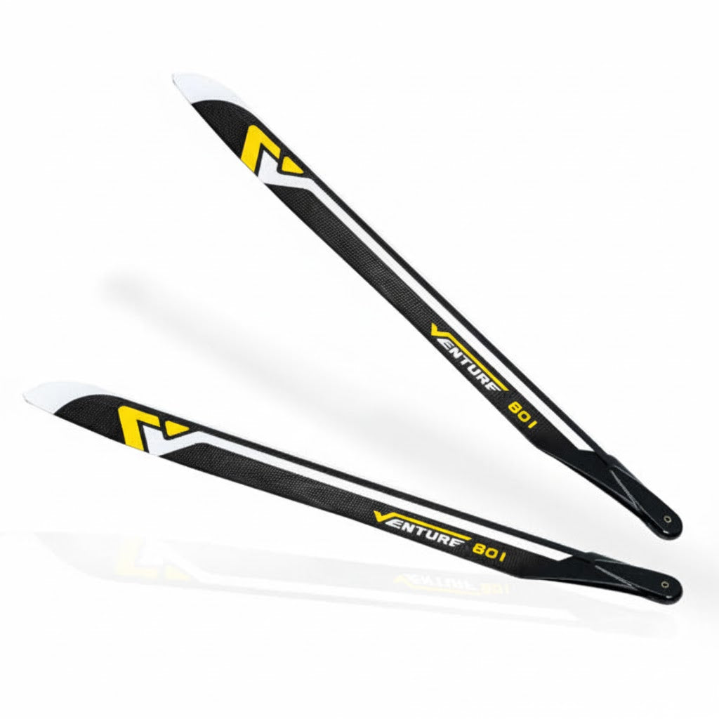 VENTURE 601mm Premium CF Blades – Yellow