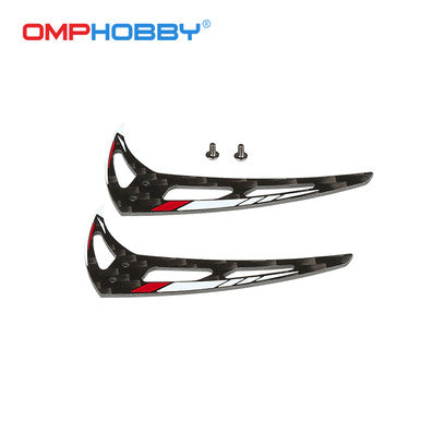 OMP Tail fin (Glamour Red) - M1 Evo
