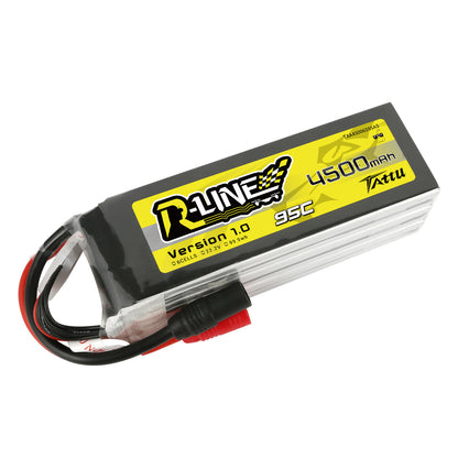 Tattu R-Line 4500mAh 6S 95C Lipo Battery With AS150 Plug - For Cinelifter