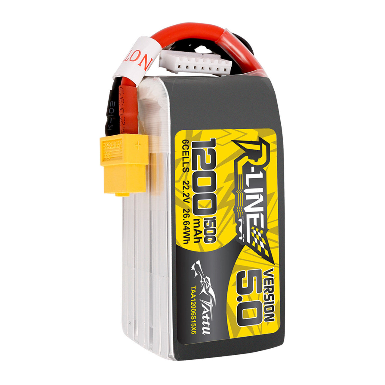 Batterie Lipo Tattu R-Line 4S 1550mAh 130C - Version 4.0 - Drone