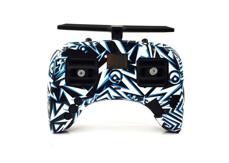 TBS TANGO 2 SKIN - BLOCK BLACK BLUE WHITE