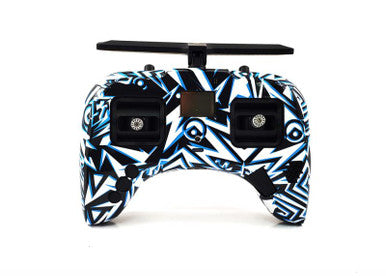 TBS TANGO 2 SKIN - BLOCK BLACK BLUE WHITE