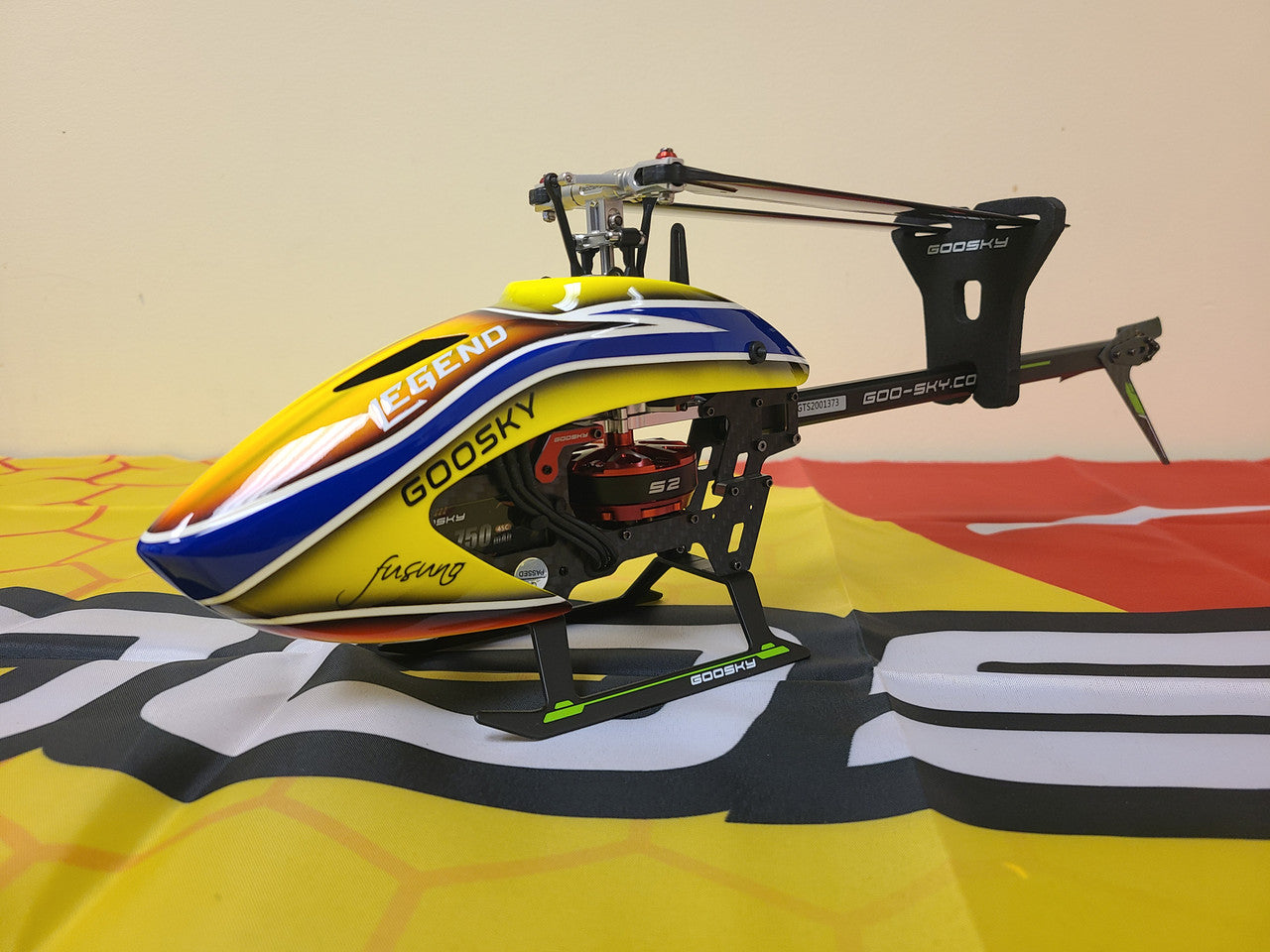 Fusuno FUSUNO Canopy GooSky S2 Yellow/Blue – Rotorquest Inc.