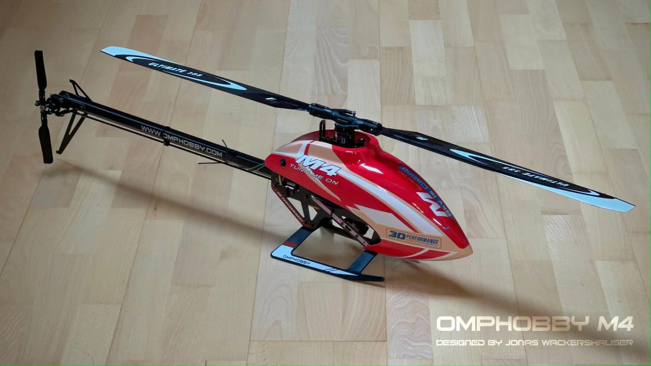 OMP Hobby M4 Helicopter Magenta Kit