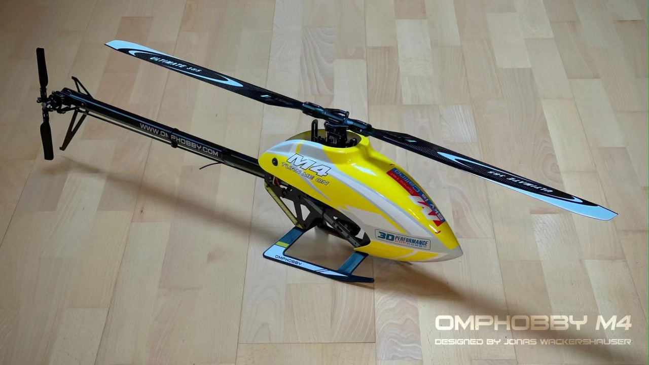 OMP Hobby M4 Helicopter Yellow Kit