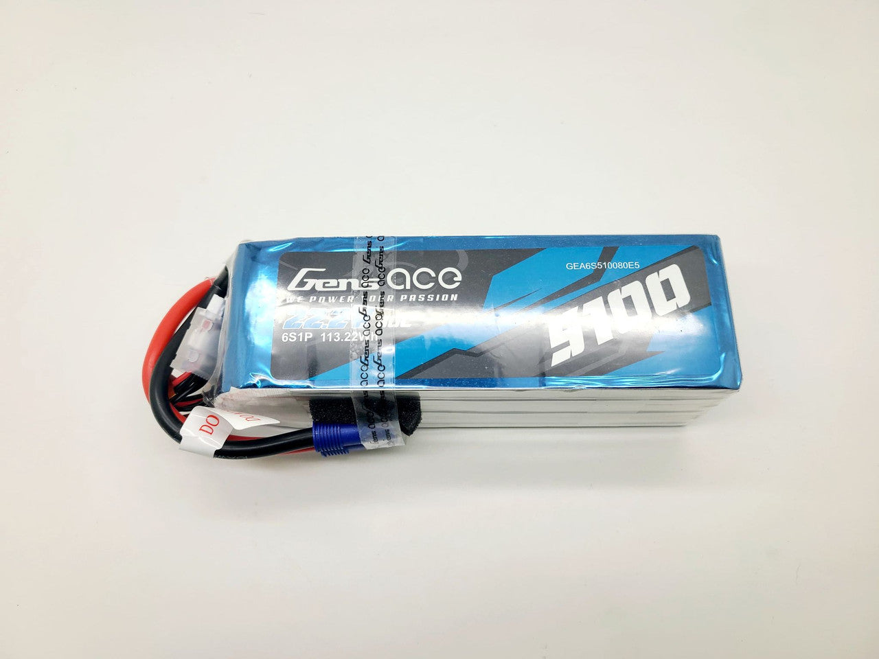 Gens Ace 5100 mAh 80C 22.2V  6S Lipo Battery Pack with EC5
