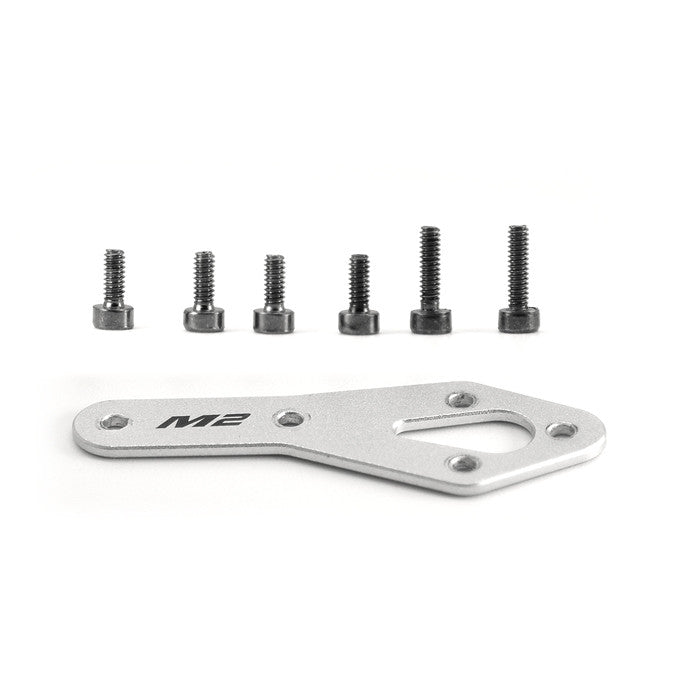 OMP Tail Motor Reinforcement Plate (Silver) - M2 Evo