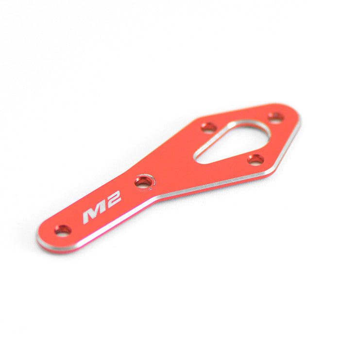 OMP Tail Motor Reinforcement Plate (Red) - M2 Evo