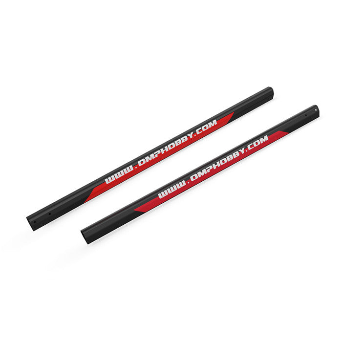 OMP Tail Boom set (Red) - M2 Evo