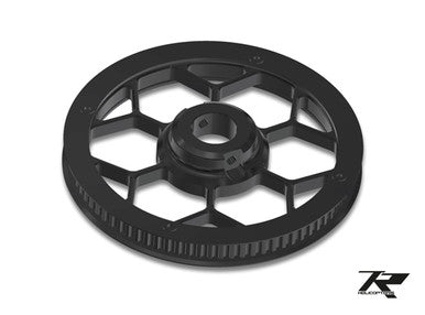 Tail drive CNC pulley