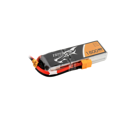 Tattu 1800mAh 75C 3S1P lipo battery with XT60 plug