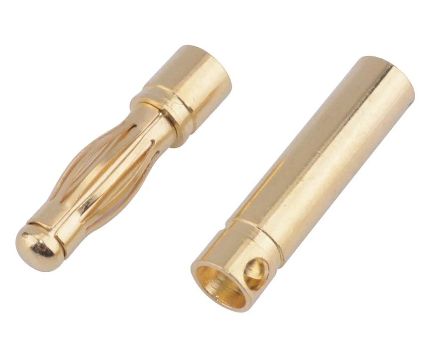 HIGH QUALITY BULLET CONNECTOR [2.0/3.0/3.5/4.0/5.5/6.0/6.5/8.0MM] (1 pair)