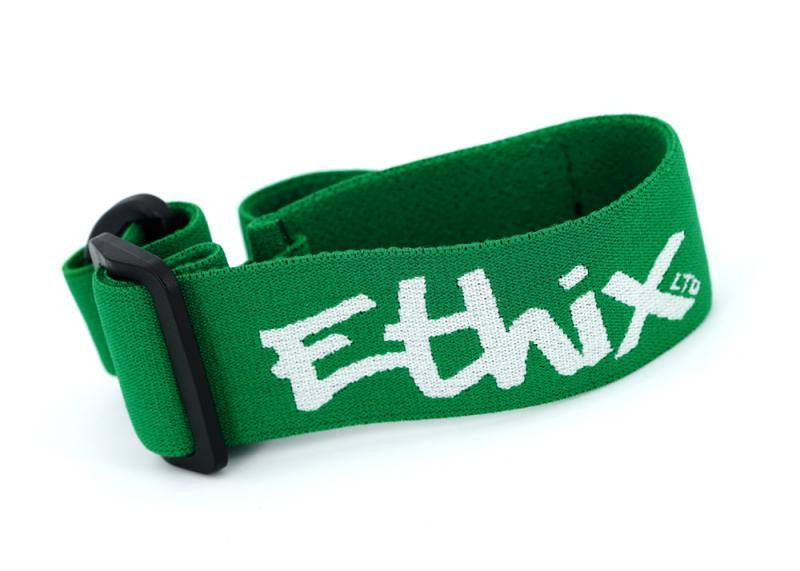 ETHIX GOGGLE STRAP V3 WHITE LOGO NEW!