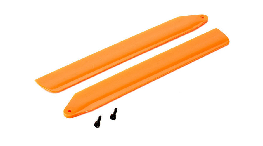 Hi-Performance Main Rotor Blade Set, Orange: 130 X by BLADE (BLH3716OR)