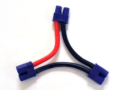 EC3 Battery Series Y-Harness, 12 AWG Wires