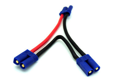 EC5 Series Cables w/ 10 AWG wires - 10cm