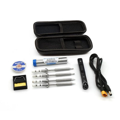SEQURE SQ-001 Soldering Kit Blue with Tool Bags (Blue Iron)