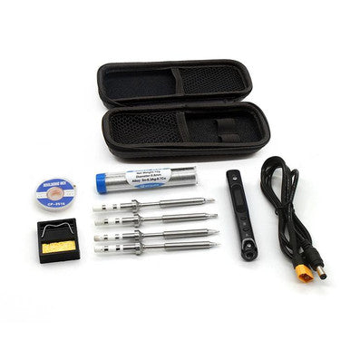 SEQURE SQ-001 Soldering Kit Black with Tool Bags (Black Iron)