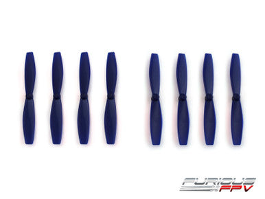 FuriousFPV High Performance 66mm Plastic Propellers (Navy Blue, 4CW & 4CCW)