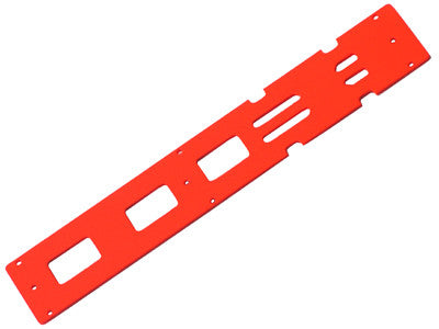 FUF-365RE FUSUNO Neon Red Fiberglass Bottom Frame Trex 500E Pro