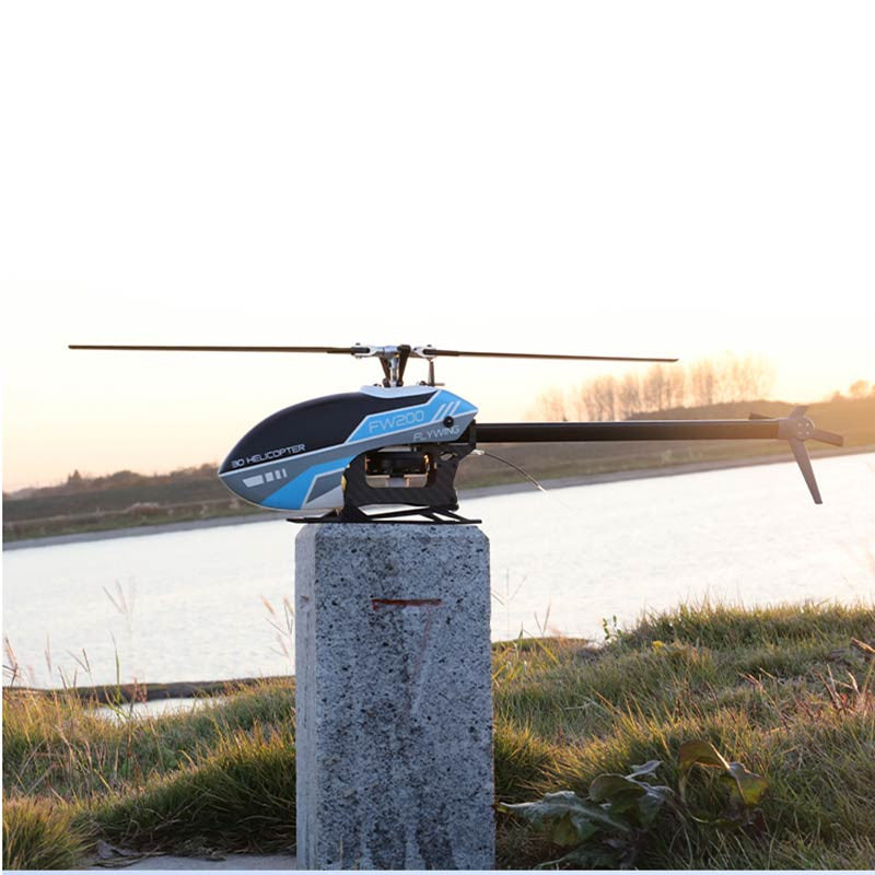 FW200 Helicopter W/ H1 V2 Flight Controller BNF (Blue)