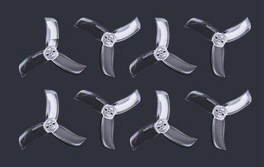 Gemfan 2040 Hulkie Durable 3 Blade 4cw 4ccw - Clear