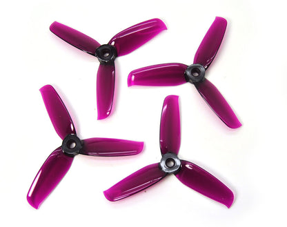 Gemfan 4052 3 Blade Flash Series PC Durable Props - Clear Purple