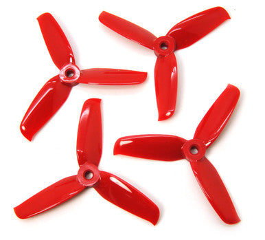 Gemfan 4052 3 Blade Flash Series PC Durable Props - Ferrari Red