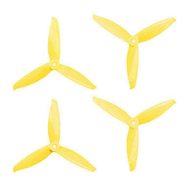 Gemfan 5152 "S" Flash V2 Tri Blade Yellow NEW