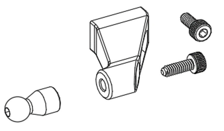 Goosky RS4 Pitch Control Arm Set