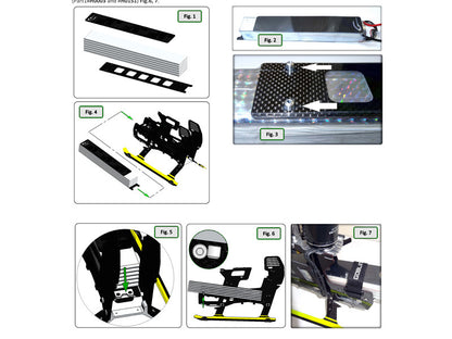 Aluminum CNC Battery Tray Stop - Goblin 630/700/770 [H0150-S]