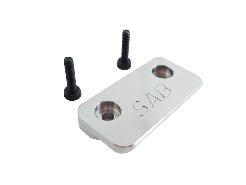 Aluminum CNC Battery Tray Stop - Goblin 630/700/770 [H0150-S]