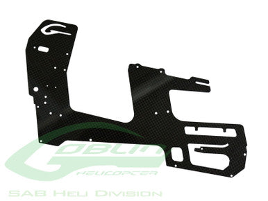 Carbon Fiber Main Frame (1pc) - Goblin 500 [H0240-S]