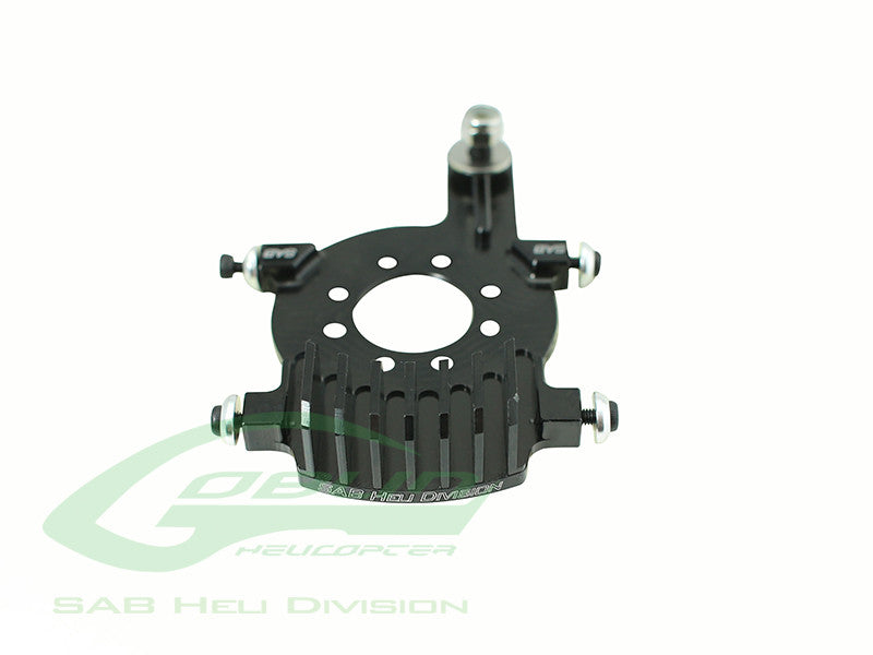 H0574-S - ALUMINUM COOLING MOTOR MOUNT - GOBLIN 380