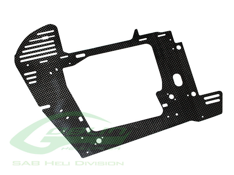 Carbon Fiber Main Frame - Goblin Black Nitro   [H0688-S]